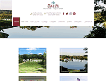 Tablet Screenshot of mysticcreekgolfclub.com